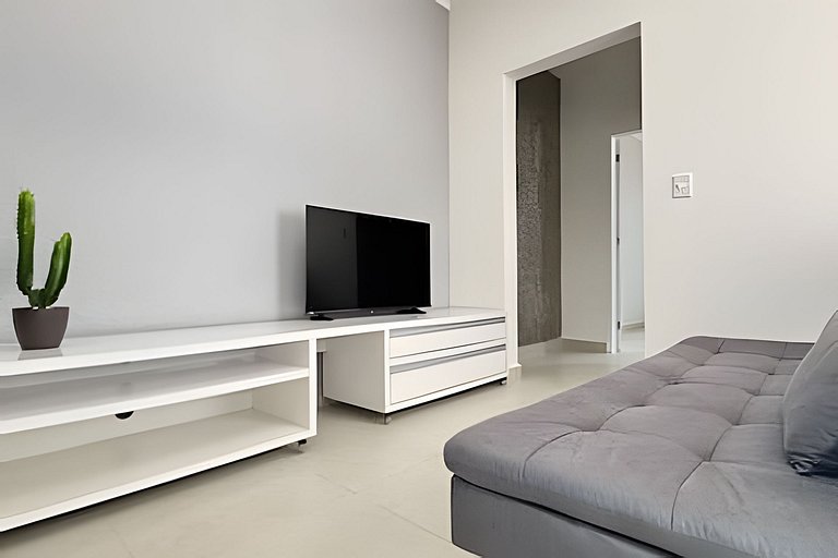 Casa centro 80M praia, Ar, Enxoval,Estacionamento