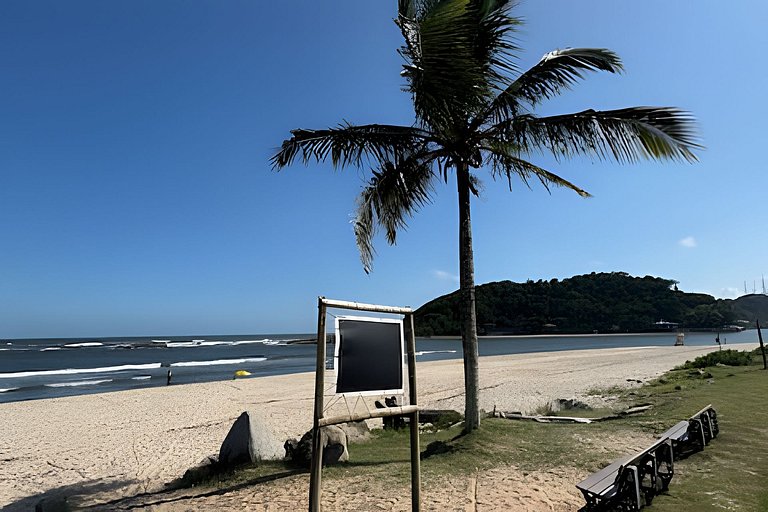 Casa centro 80M praia, Ar, Enxoval,Estacionamento