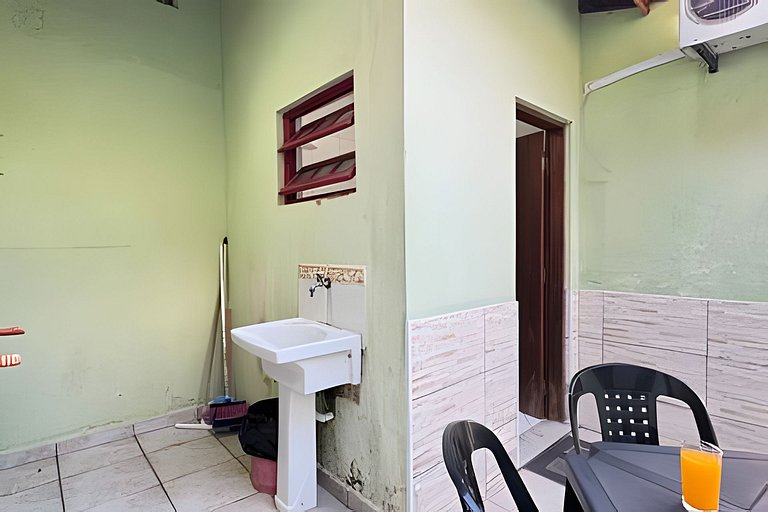 240m Praia , Ar , Churrasqueira, Wi fi