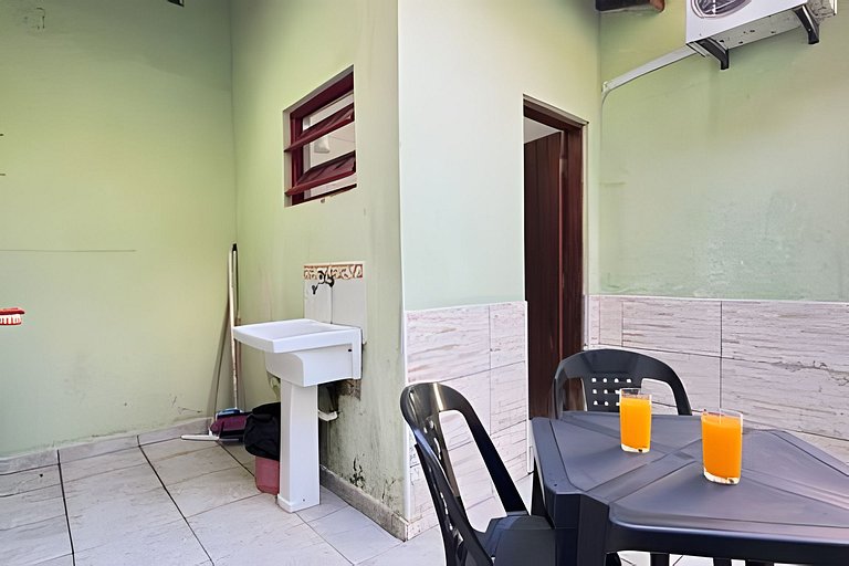 240m Praia , Ar , Churrasqueira, Wi fi