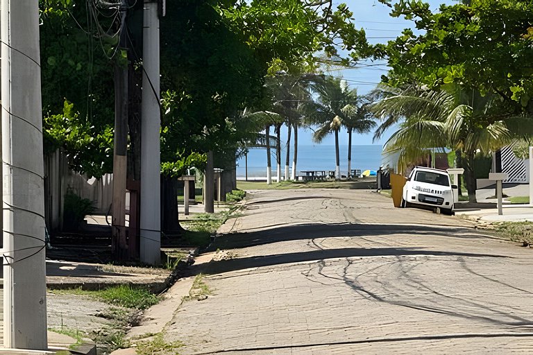 240m Praia , Ar , Churrasqueira, Wi fi