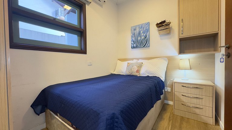 200M da praia, Ar, Piscina, Churrasqueira, Jardim