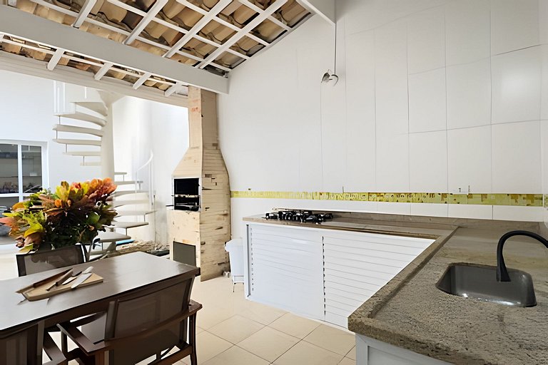 Beira Mar, Piscina, Churrasqueira, Ar, Vista 360