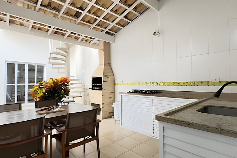 Beira Mar, Piscina, Churrasqueira, Ar, Vista 360