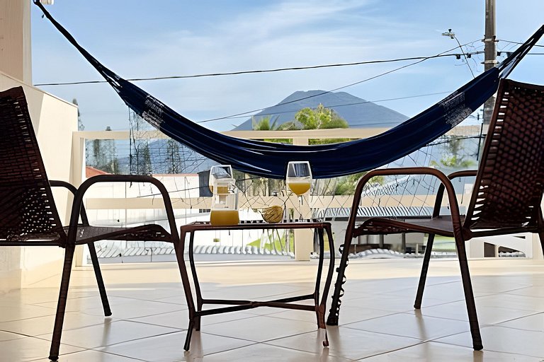 Beira Mar, Piscina, Churrasqueira, Ar, Vista 360