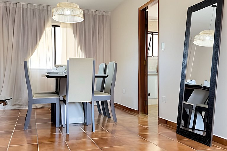 Apê 3 Quartos, Vista Mar e Montanha, Ar, Wi-fi