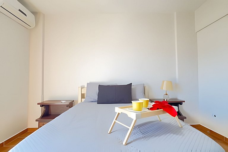 Apê 3 Quartos, Vista Mar e Montanha, Ar, Wi-fi