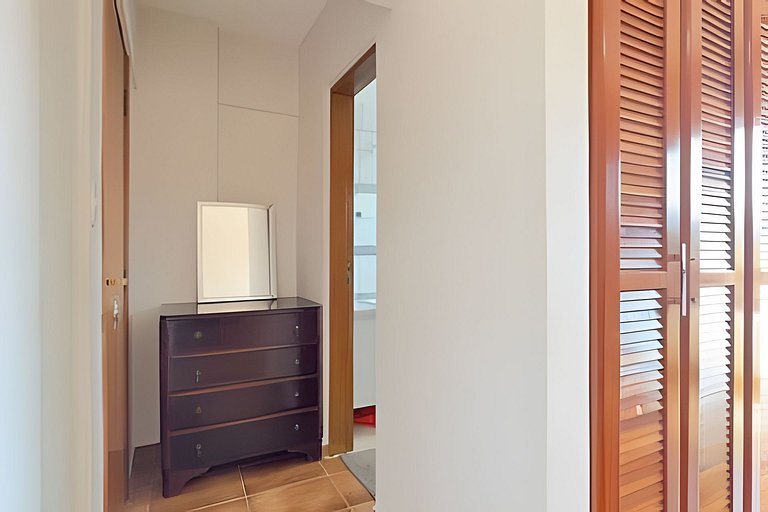 Apê 3 Quartos, Vista Mar e Montanha, Ar, Wi-fi