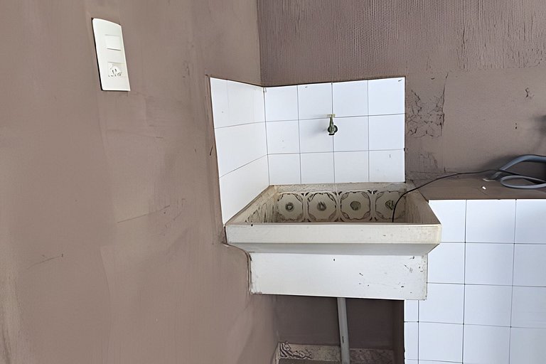 Casa 100 metros praia, Wi fi, Ar, Área Gourmet