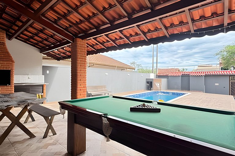 Piscina, Sinuca, Wi-fi, Churrasqueira, 6x sem juro