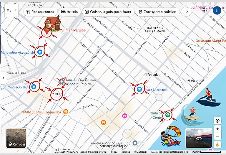 Casa Térrea com Churrasqueira, Wi-Fi e Garagem