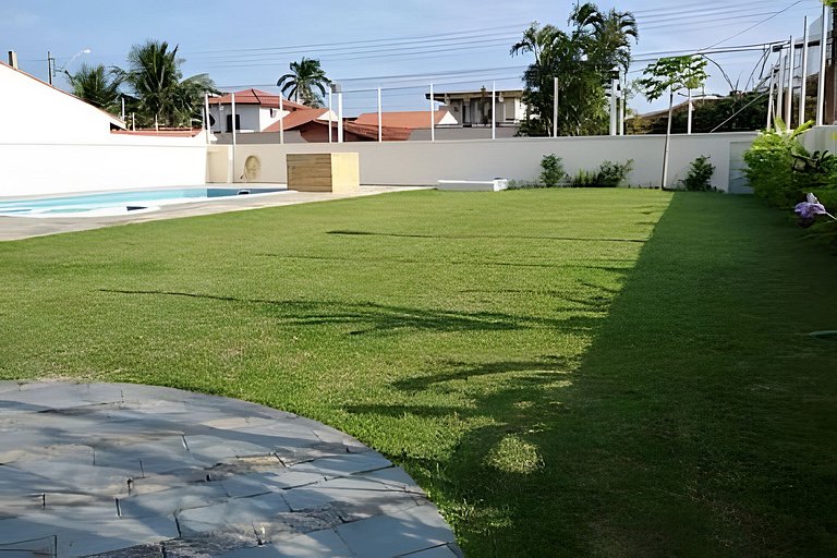 Oásis: Casa+Edícula, Piscina e Campo a 500m Praia