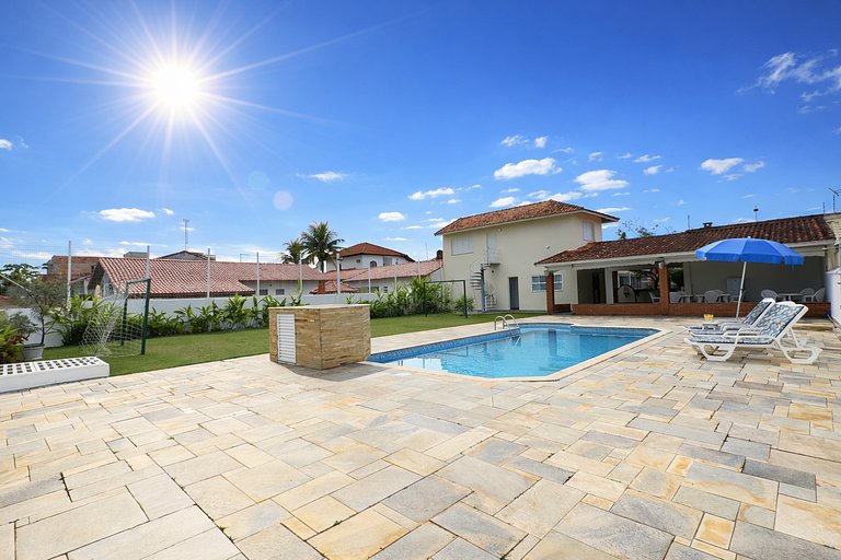 Oásis: Casa+Edícula, Piscina e Campo a 500m Praia