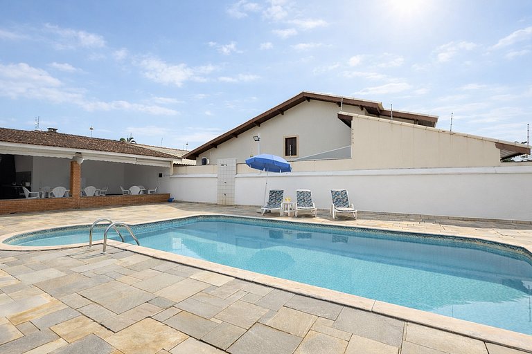 Oásis: Casa+Edícula, Piscina e Campo a 500m Praia