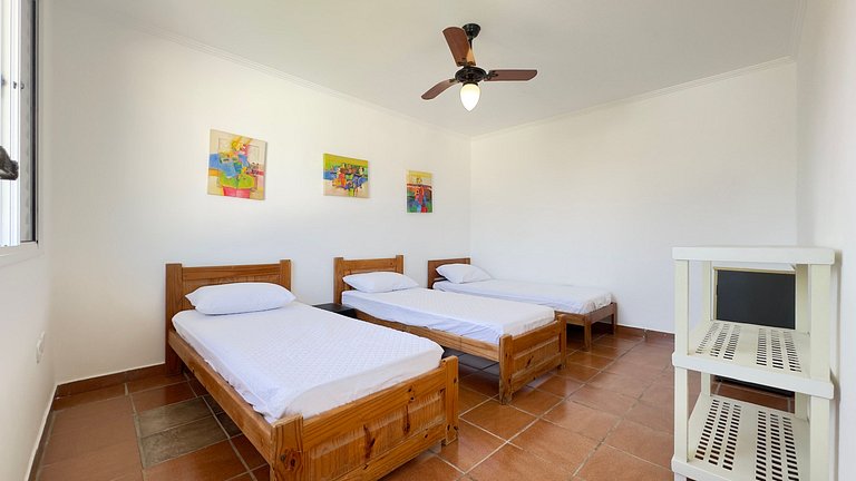 Oásis: Casa+Edícula, Piscina e Campo a 500m Praia