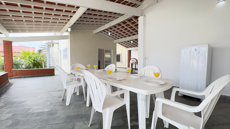Oásis: Casa+Edícula, Piscina e Campo a 500m Praia