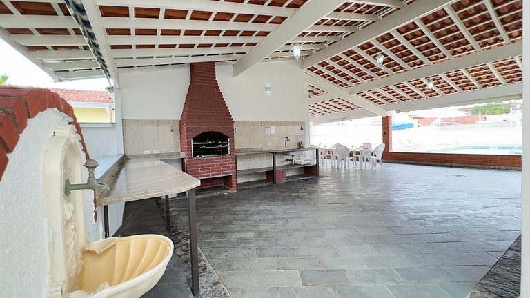 Oásis: Casa+Edícula, Piscina e Campo a 500m Praia