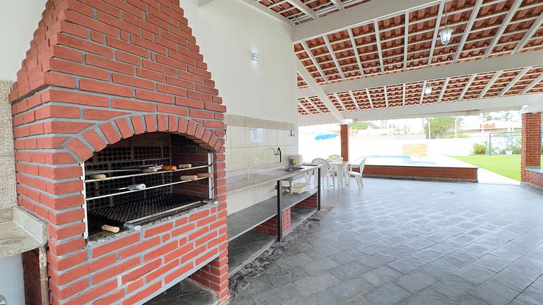 Oásis: Casa+Edícula, Piscina e Campo a 500m Praia