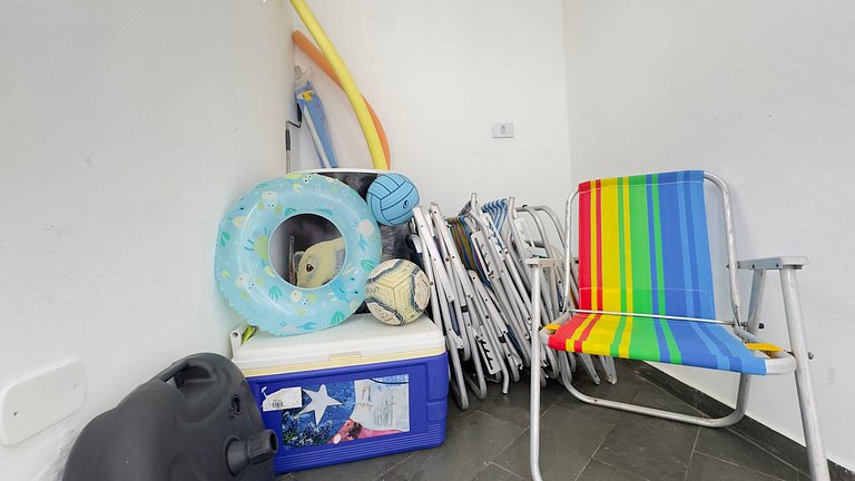 Oásis: Casa+Edícula, Piscina e Campo a 500m Praia